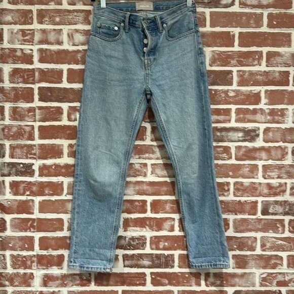 Everlane Denim - Everlane Womens O-S Boyfriend Denim Jeans Size 24 Waist Regular Size 00